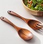 "Natural Harmony Collection"™-Wooden Salad Serving Spoons
