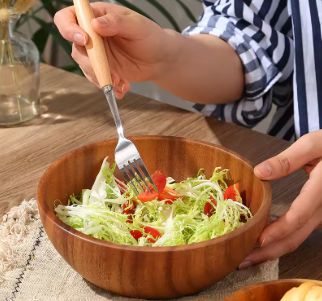 "Natural Harmony Collection"™-Wooden Salad Bowl