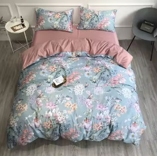 Luxury Egyptian Cotton Bedding Set - ""Serene Elegance Collection""™