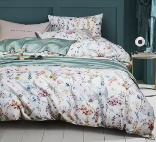 Luxury Egyptian Cotton Bedding Set - ""Serene Elegance Collection""™