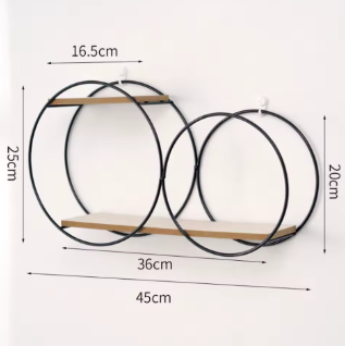 "Modern Woodworks Collection"™-Wooden Wall Shelf