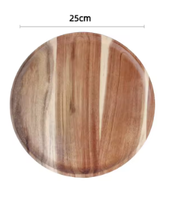 "Natural Harmony Collection"™- Wooden Dinner Plates