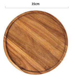 "Natural Harmony Collection"™- Wooden Dinner Plates