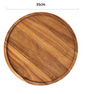 "Natural Harmony Collection"™- Wooden Dinner Plates