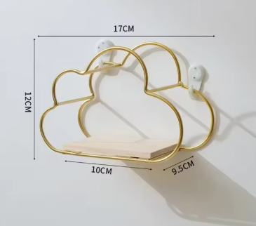 "Modern Woodworks Collection"™- Cloudy Dreams Wall Shelf