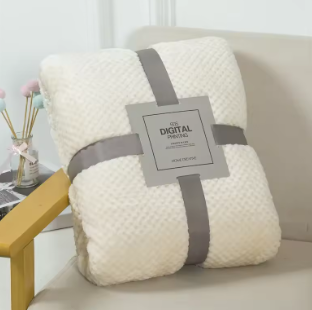 "Cloud Touch Collection"™ – Soft Throw Blanket