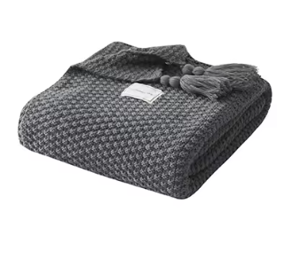 "Nordic Knit Collection"™ – Charming Knit Throw Blanket