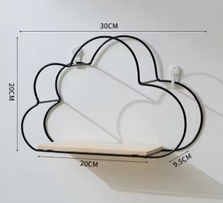 "Modern Woodworks Collection"™- Cloudy Dreams Wall Shelf