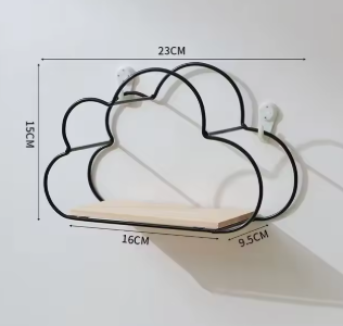 "Modern Woodworks Collection"™- Cloudy Dreams Wall Shelf