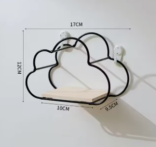 "Modern Woodworks Collection"™- Cloudy Dreams Wall Shelf