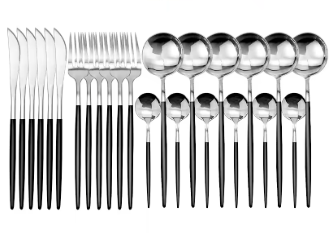 "Eterna Collection"™-Eterna 24Piece Cutlery Set