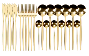 "Eterna Collection"™-Eterna 24Piece Cutlery Set