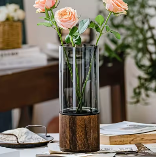 "Lumière & Wood Collection"™-Nature Vase